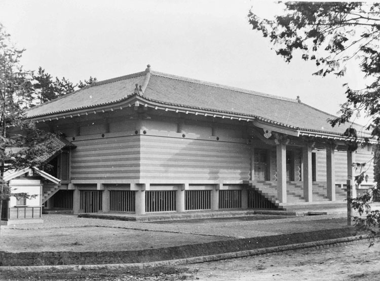 国宝館の開館当初